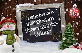 Weihnachtsdekoration mit wir sind im weihnachtsurlaub fototapete •  fototapeten abwesend, Auszeit, für | myloview.de